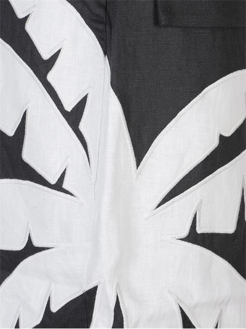 Palm Tree Skirt FARM RIO | 358982BLACKL0002